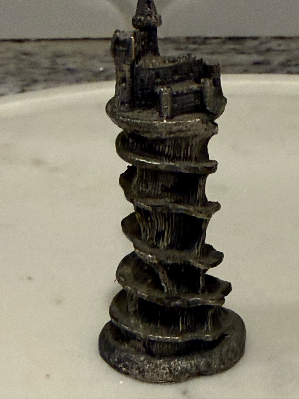 Vintage Tudor Mint Myth and Magic “The Enchanted Castle” Pewter Figurine (#3005)
